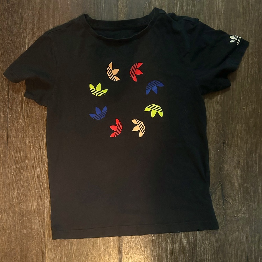 Boys youth medium adidas tee
